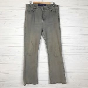 NYDJ Hi Rise Gray Wash Jeans